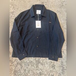 I Love Ugly Pinstripe Overshirt / Jacket – Men’s Large